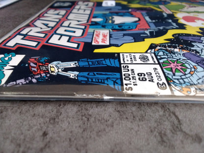 Transformers Vol 1 #69 Newsstand Edition (FN)