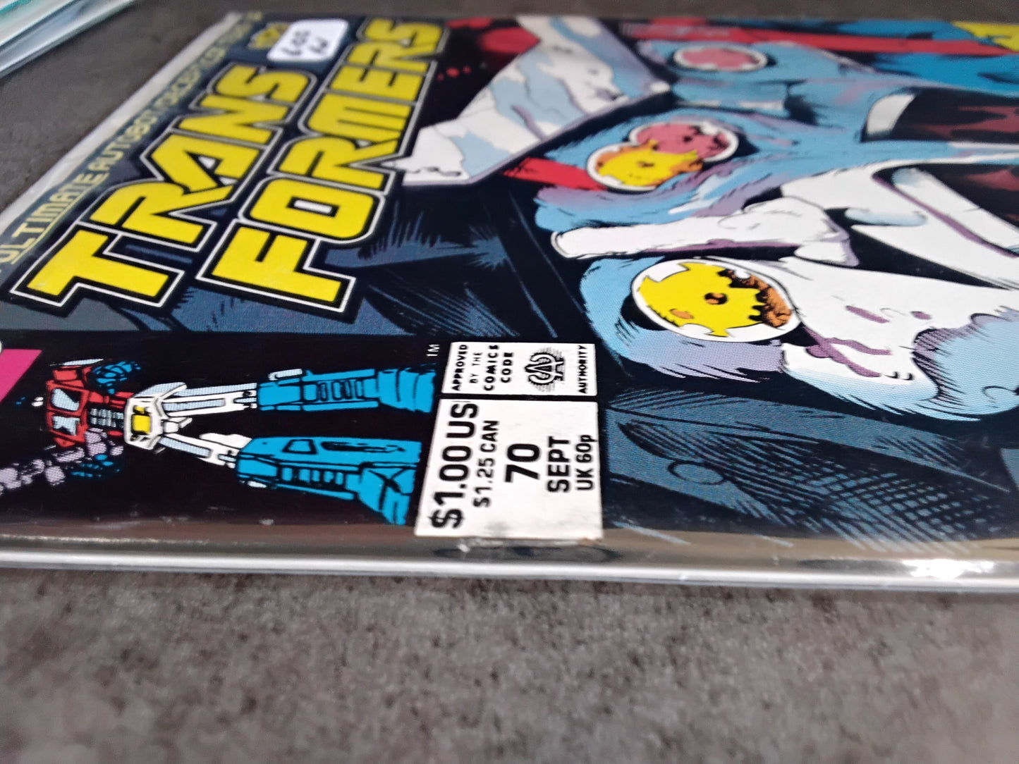 Transformers Vol 1 #70 Direct Edition (FN)