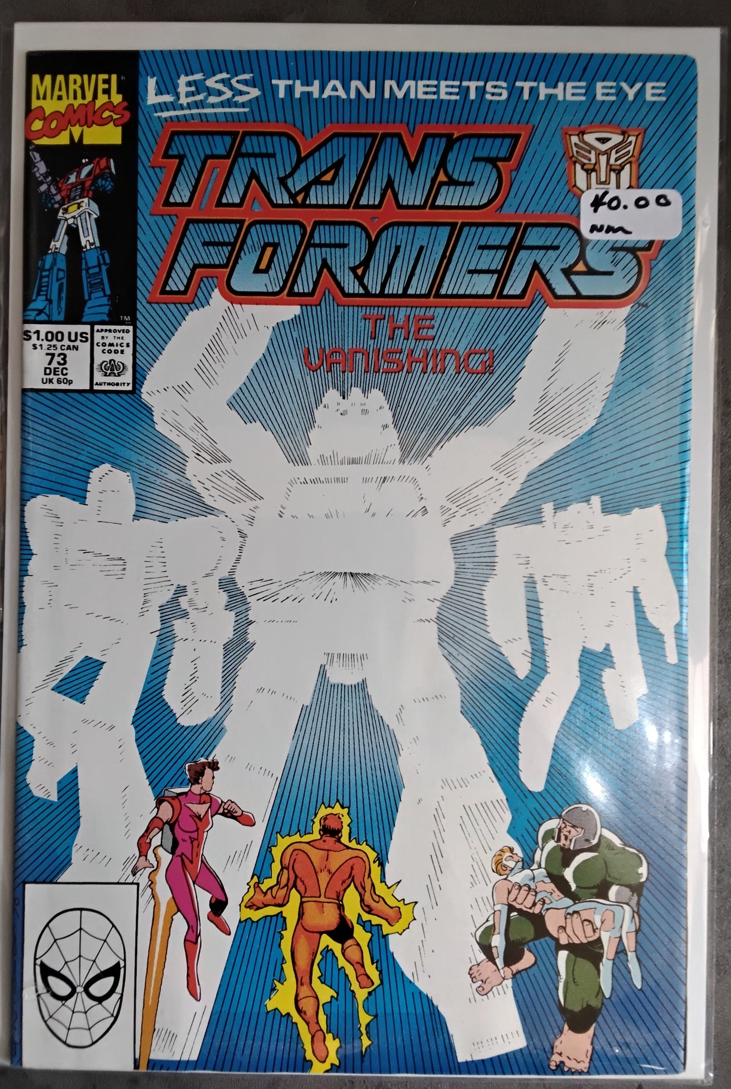 Transformers Vol 1 #73 Direct Edition (NM)