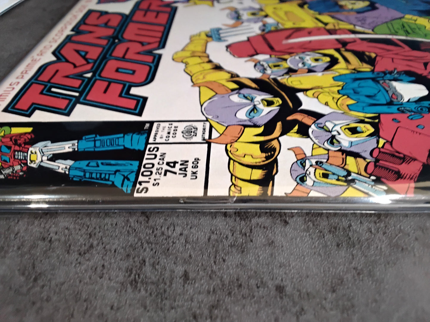 Transformers Vol 1 #74 Direct Edition (FN)