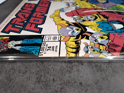 Transformers Vol 1 #74 Direct Edition (FN)