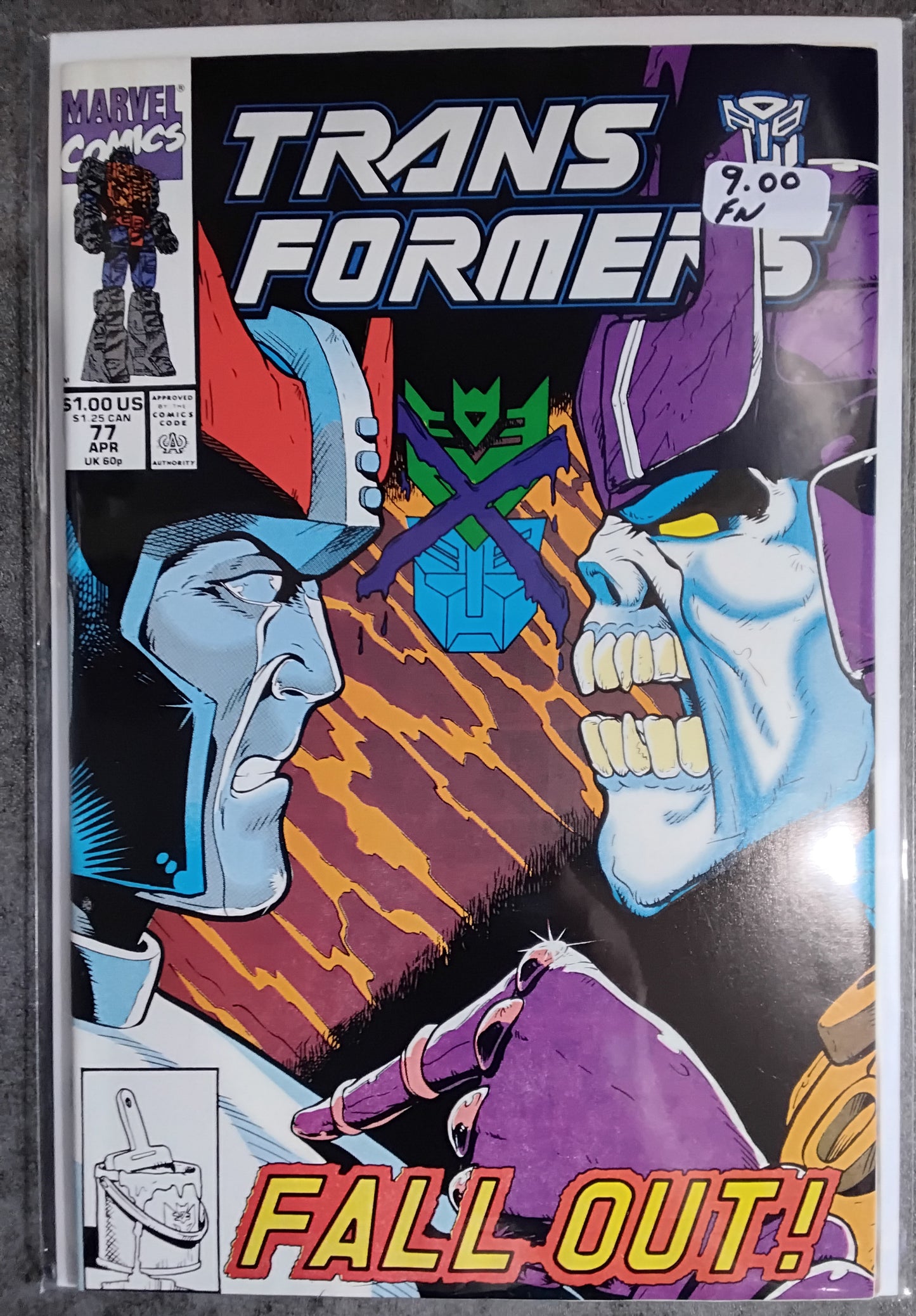 Transformers Vol 1 #77 Direct Edition (FN)