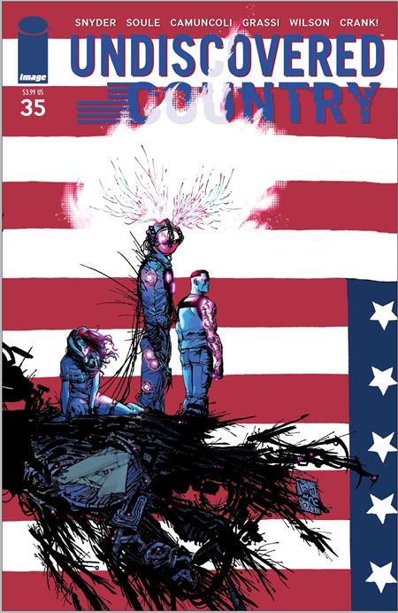 UNDISCOVERED COUNTRY #35 COVER A GIUSEPPE CAMUNCOLI (MR)