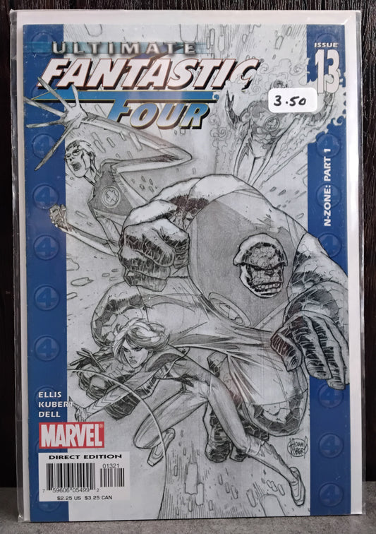 Ultimate Fantastic Four #13 Sketch Variant Cover