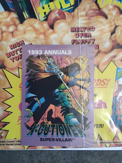 Uncanny X-Men Vol 1 Annual #17 Poly-Bagged With X-Cutioner Trading Card