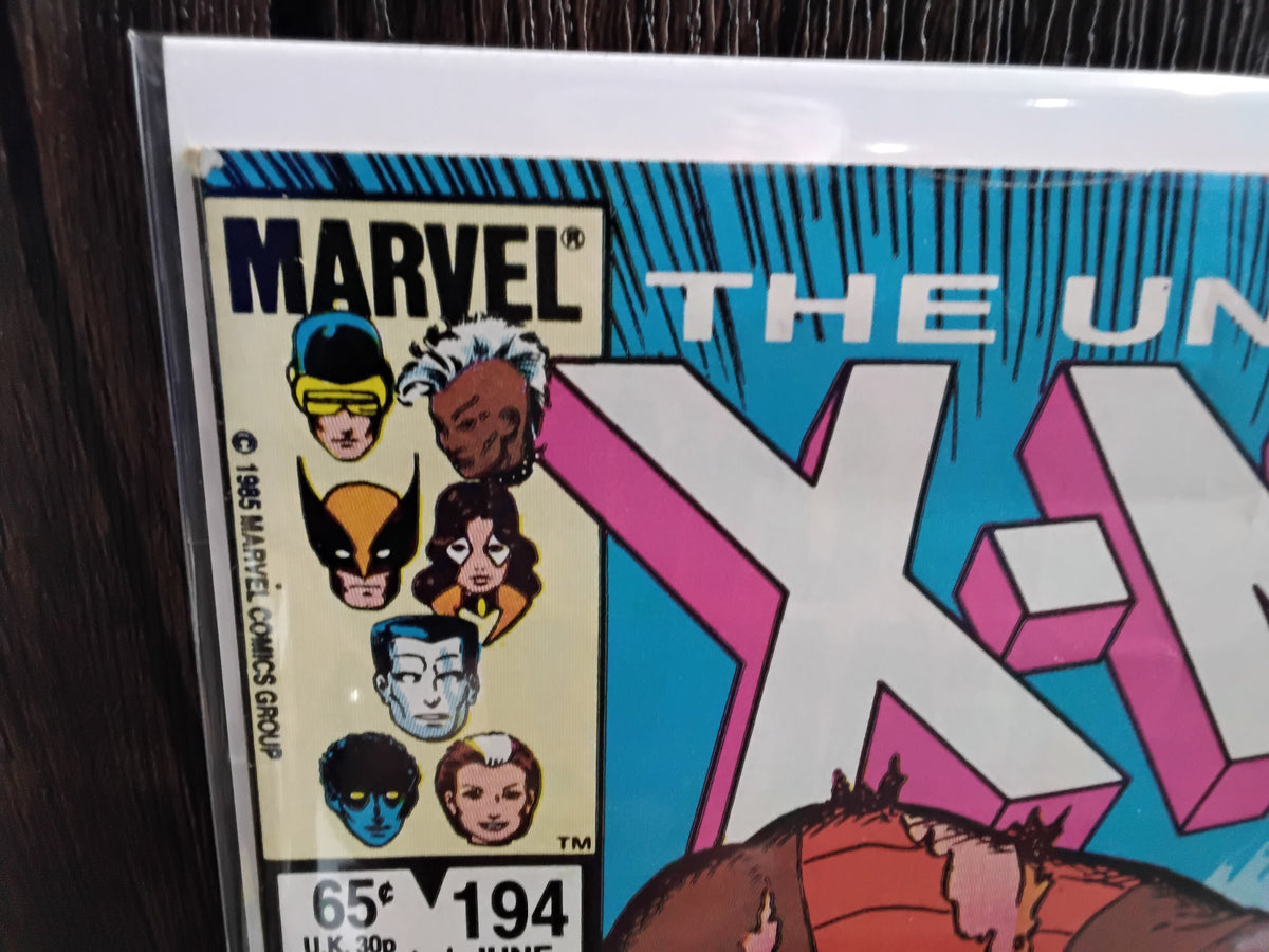 Uncanny X-Men Vol 1 #194 Direct Edition (FN)