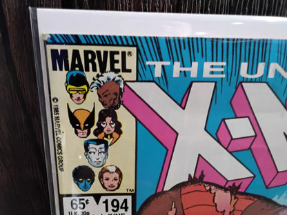 Uncanny X-Men Vol 1 #194 Direct Edition (FN)