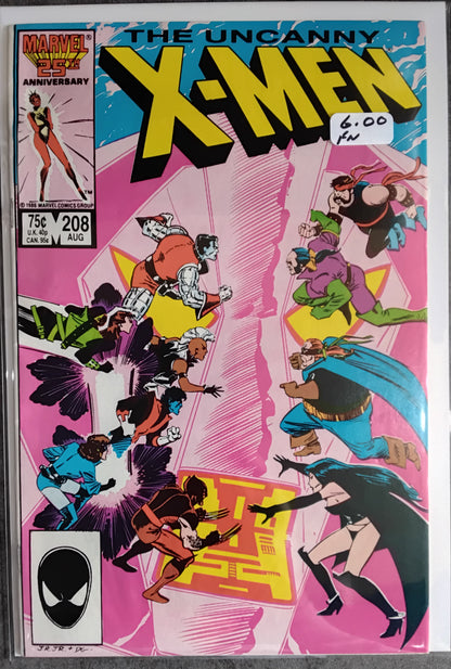Uncanny X-Men Vol 1 #208 (FN)