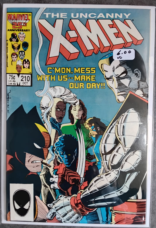 Uncanny X-Men Vol 1 #210 (VG)