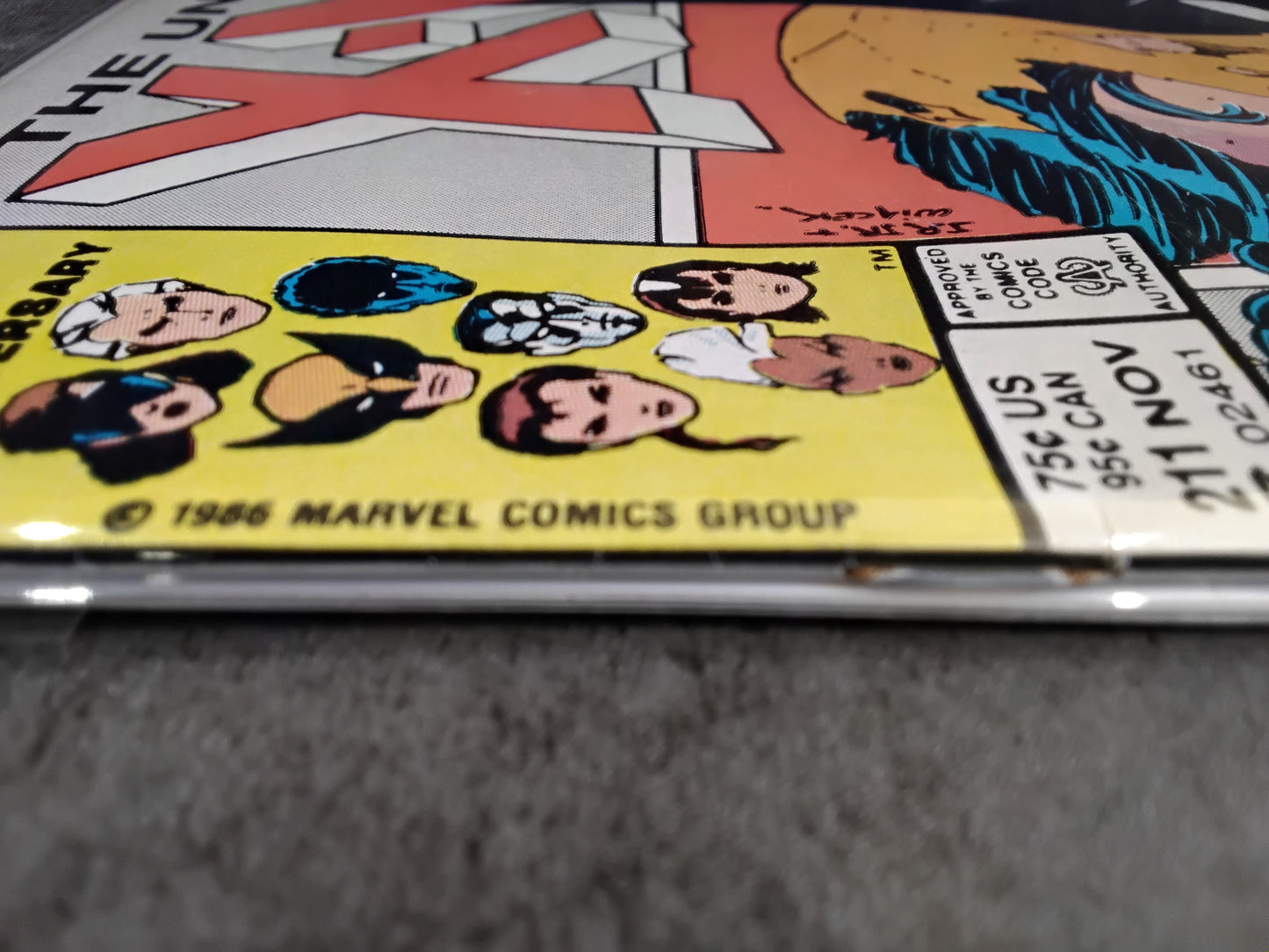 Uncanny X-Men Vol 1 #211 (VG) Newsstand Edition