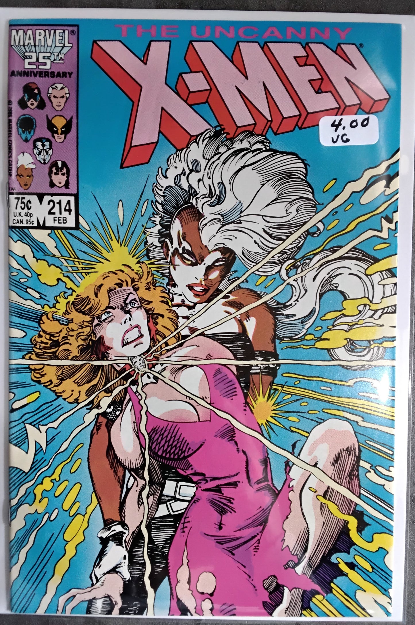 Uncanny X-Men Vol 1 #214 (VG)