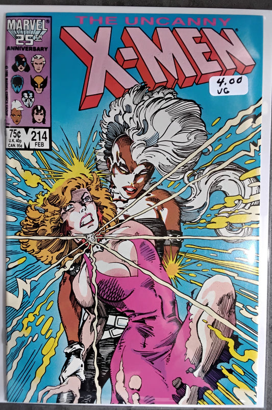 Uncanny X-Men Vol 1 #214 (VG)