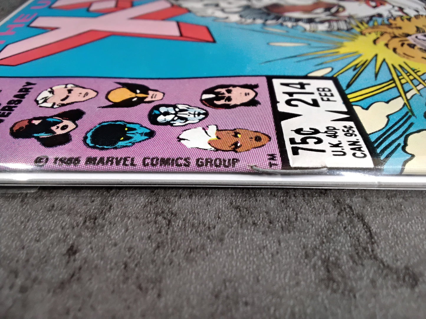 Uncanny X-Men Vol 1 #214 (VG)