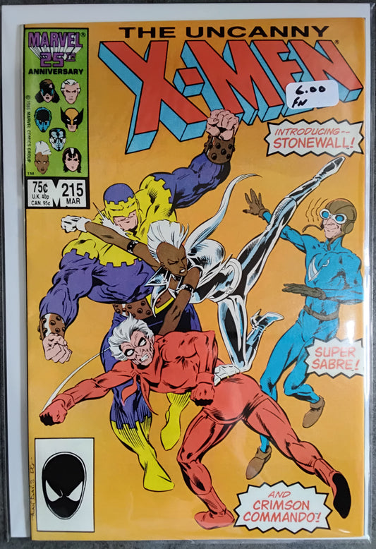 Uncanny X-Men Vol 1 #215 (FN)