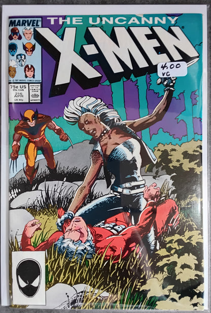Uncanny X-Men Vol 1 #216 (VG)