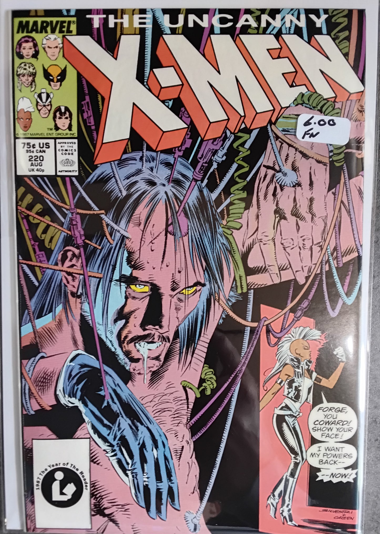 Uncanny X-Men Vol 1 #220 (FN)