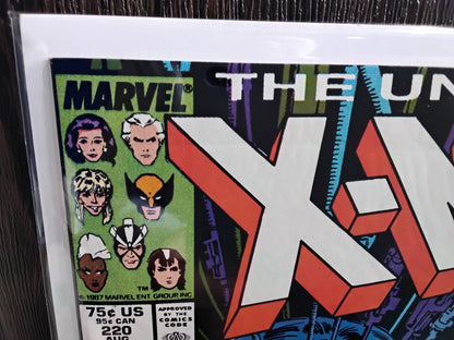 Uncanny X-Men Vol 1 #220 (VG) Newsstand Edition