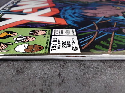 Uncanny X-Men Vol 1 #220 (VG) Newsstand Edition
