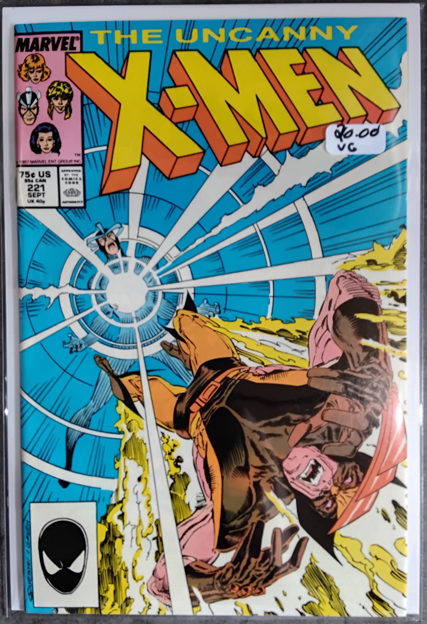 Uncanny X-Men Vol 1 #221 (VG)