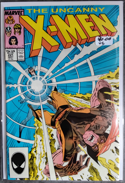 Uncanny X-Men Vol 1 #221 (VG)