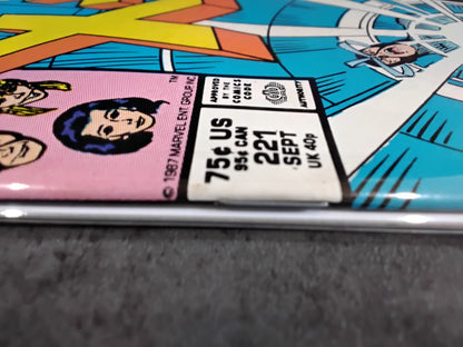 Uncanny X-Men Vol 1 #221 (VG)