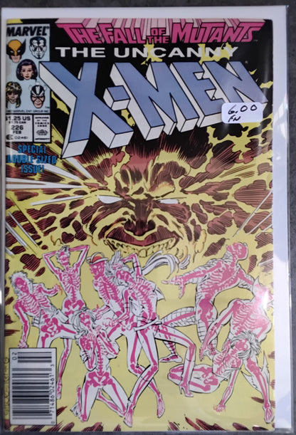 Uncanny X-Men Vol 1 #226 (FN) Newsstand Edition
