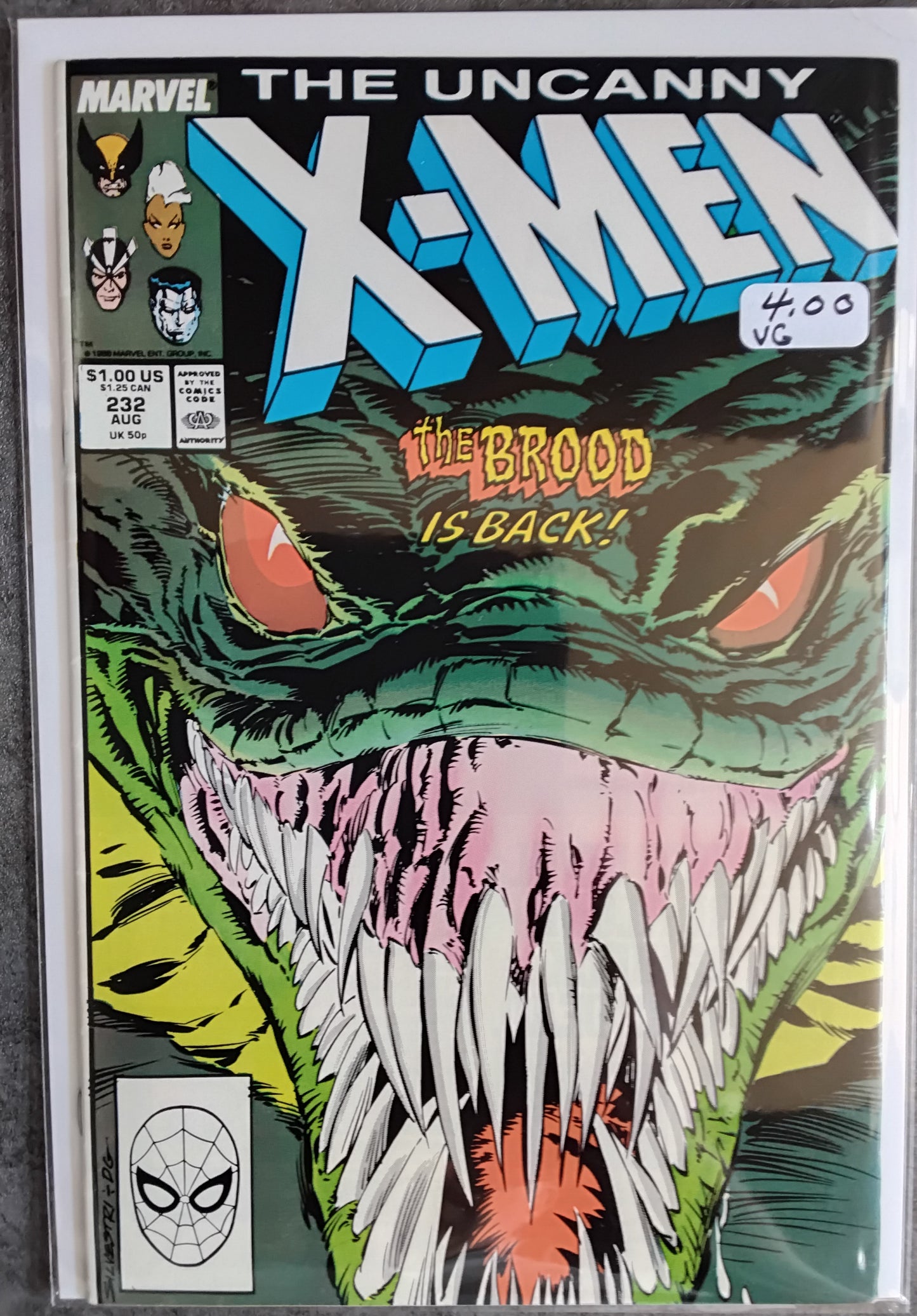 Uncanny X-Men Vol 1 #232 (VG)