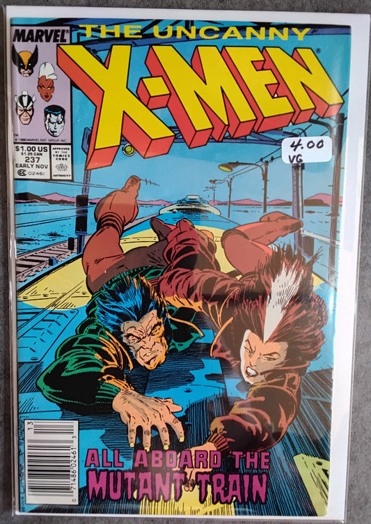 Uncanny X-Men Vol 1 #237 Newsstand Edition