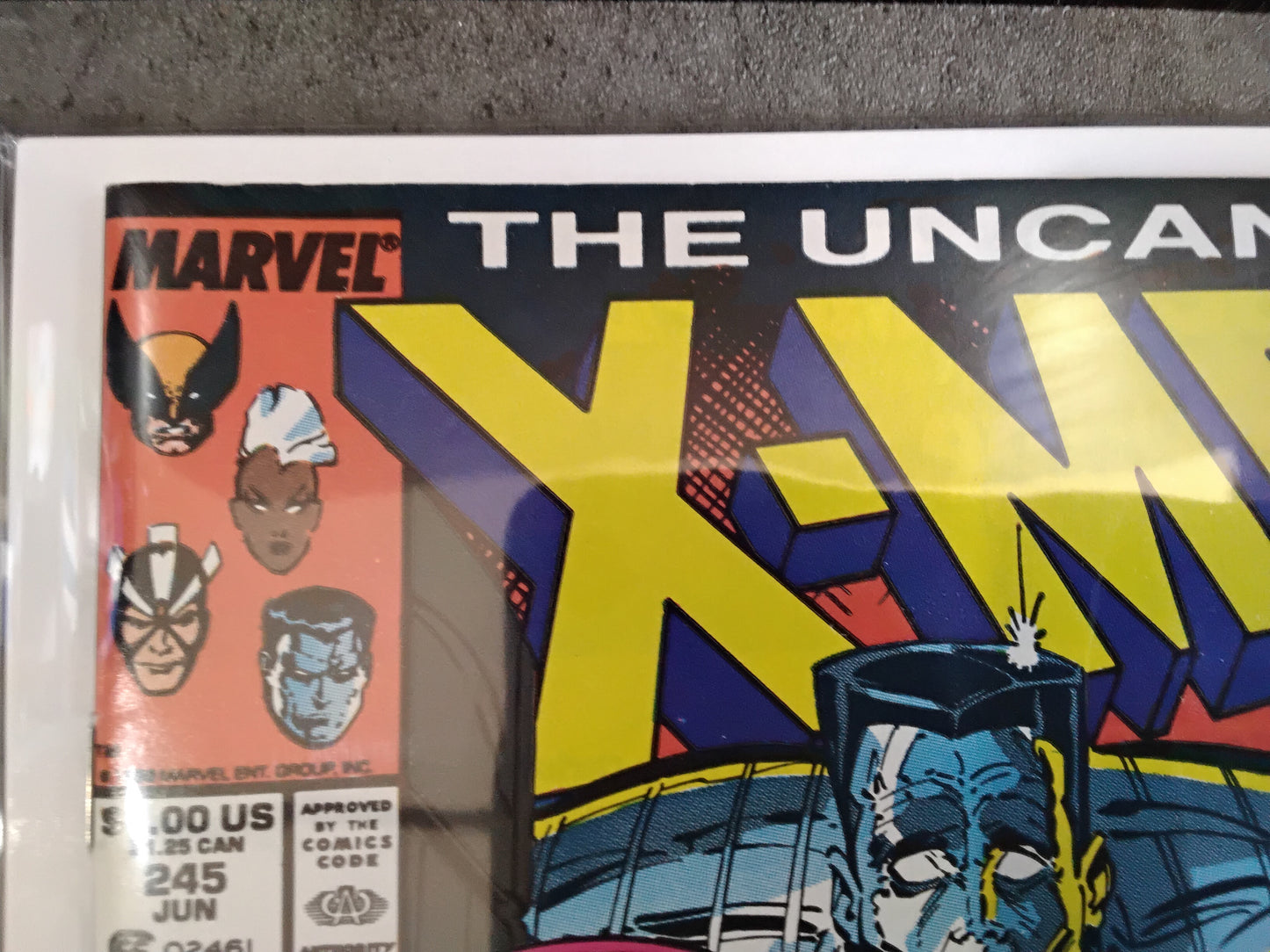 Uncanny X-Men Vol 1 #245 Newsstand Edition