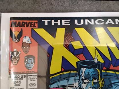 Uncanny X-Men Vol 1 #245 Newsstand Edition