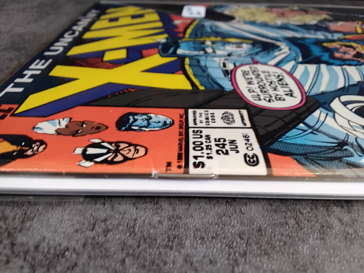 Uncanny X-Men Vol 1 #245 Newsstand Edition