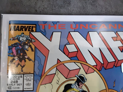 Uncanny X-Men Vol 1 #249 Newsstand Edition