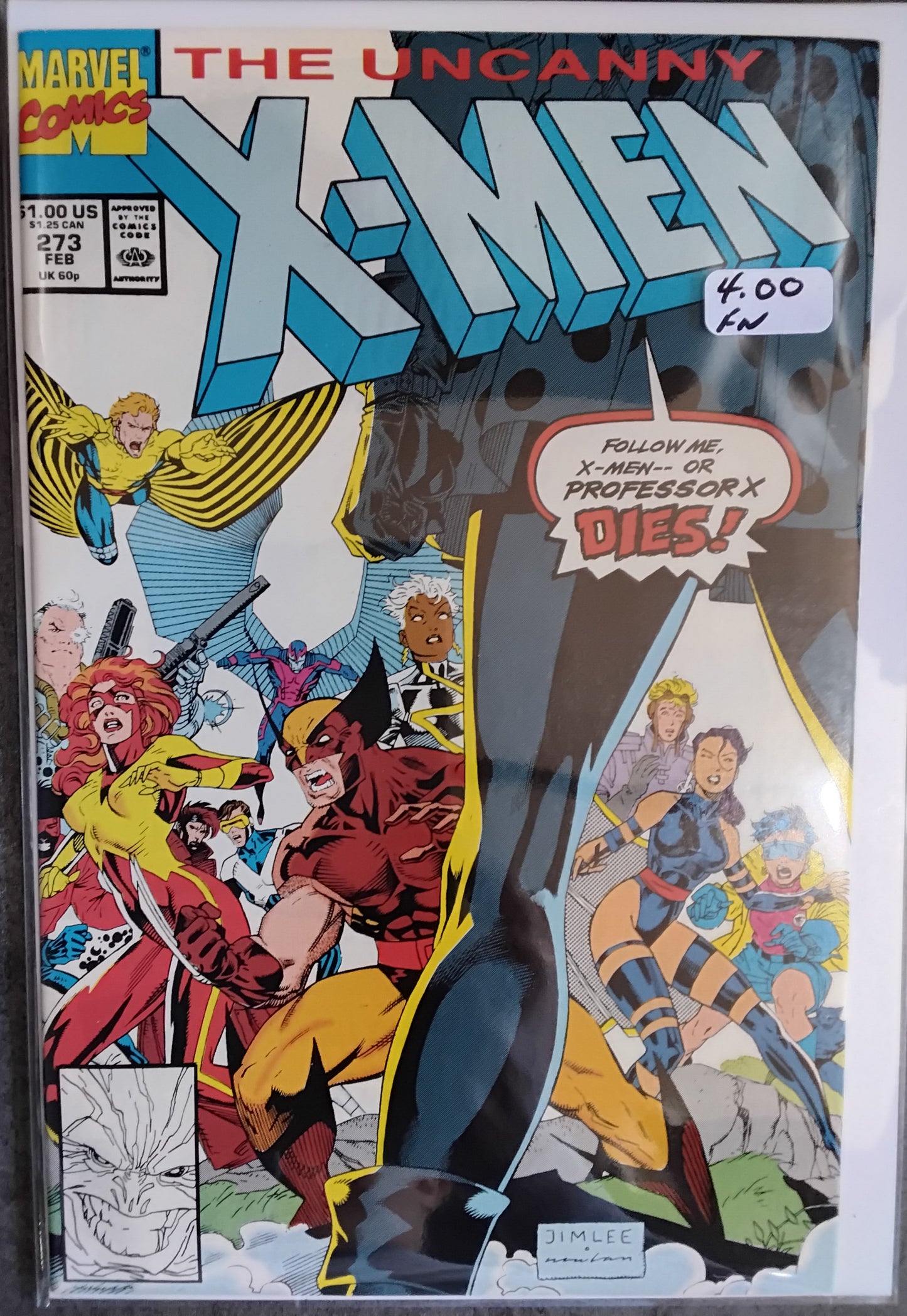 Uncanny X-Men Vol 1 #273 (FN)