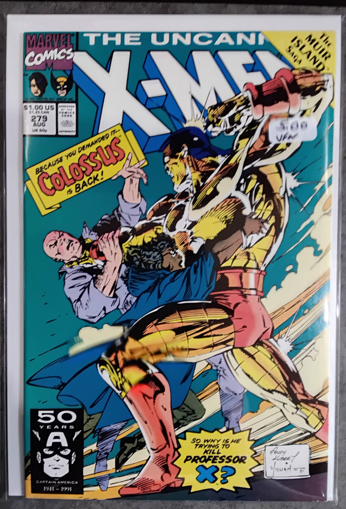 Uncanny X-Men Vol 1 #279 (VF)