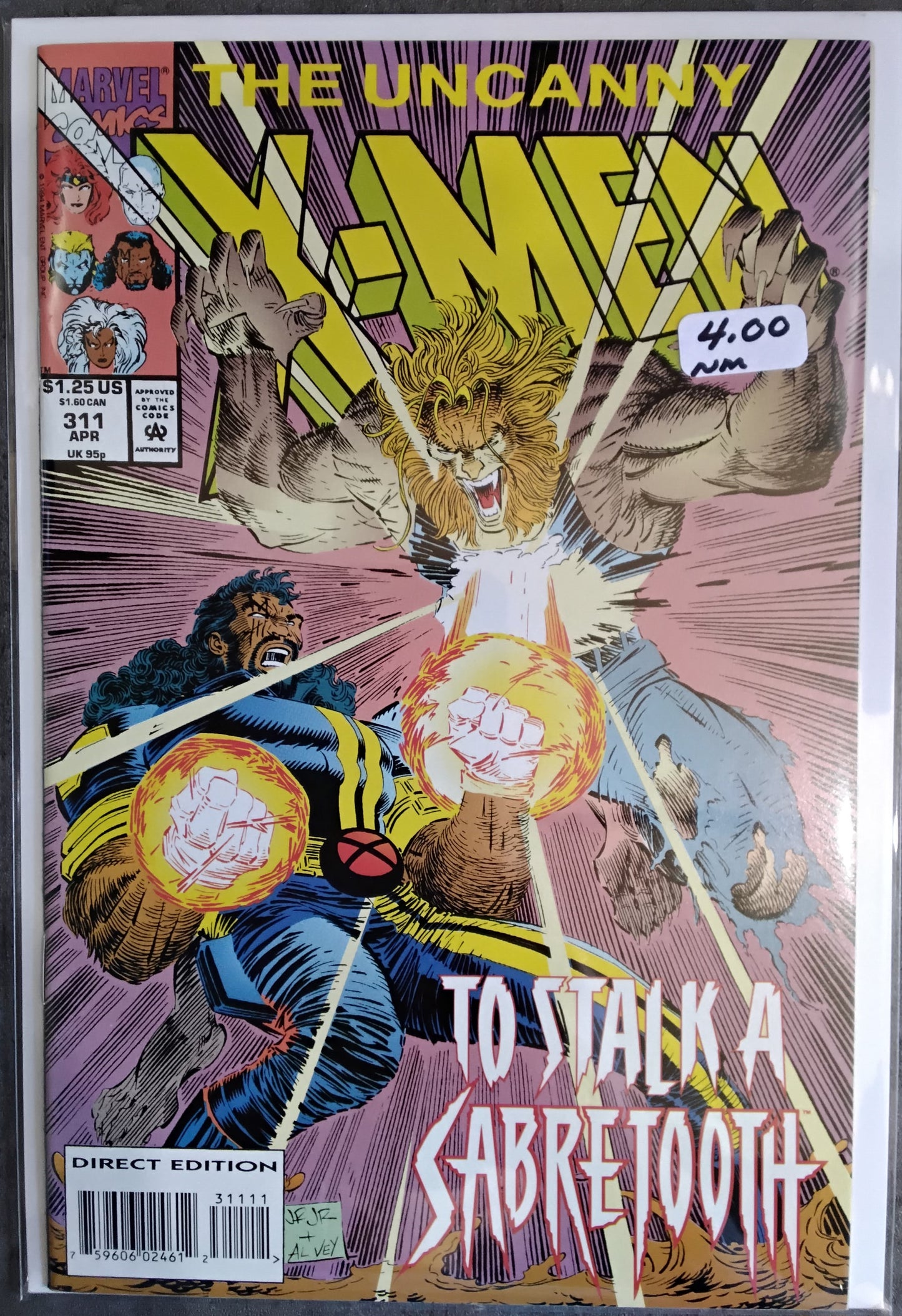 Uncanny X-Men Vol 1 #311