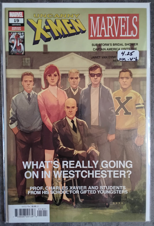 Uncanny X-Men Vol 6 #19 Phil Noto Marvels 25th Tribute Variant Cover