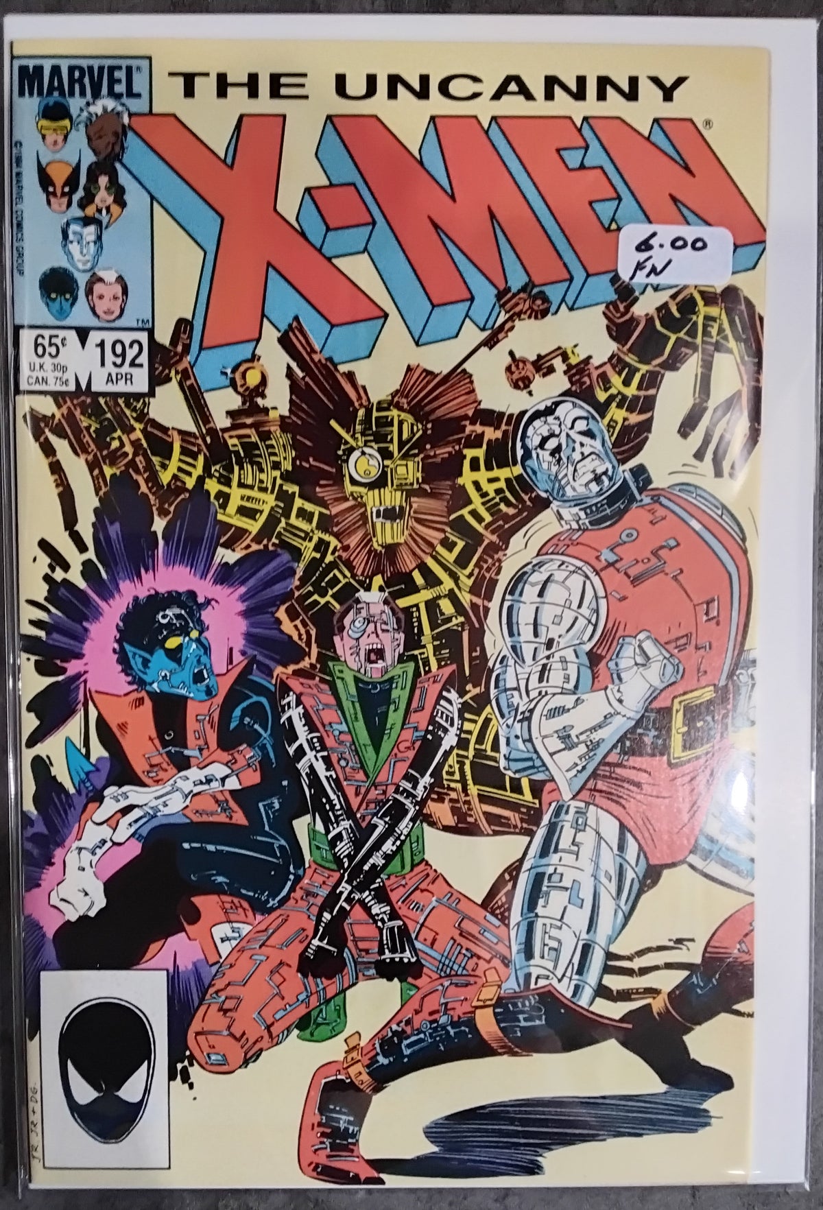 Uncanny X-Men Vol 1 #192 (FN)