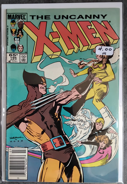 Uncanny X-Men Vol 1 #195 (VG) Newsstand Edition