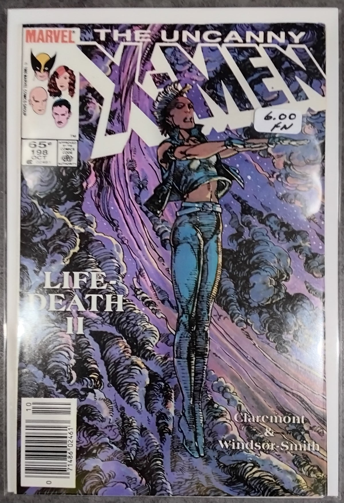 Uncanny X-Men Vol 1 #198 Newsstand Edition (FN)