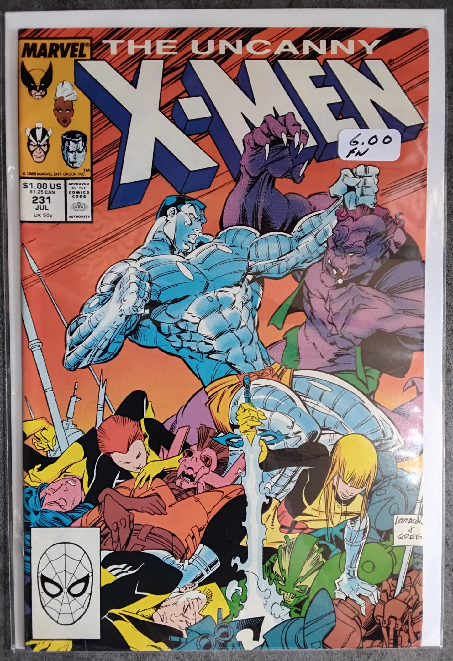 Uncanny X-Men Vol 1 #231 (FN)