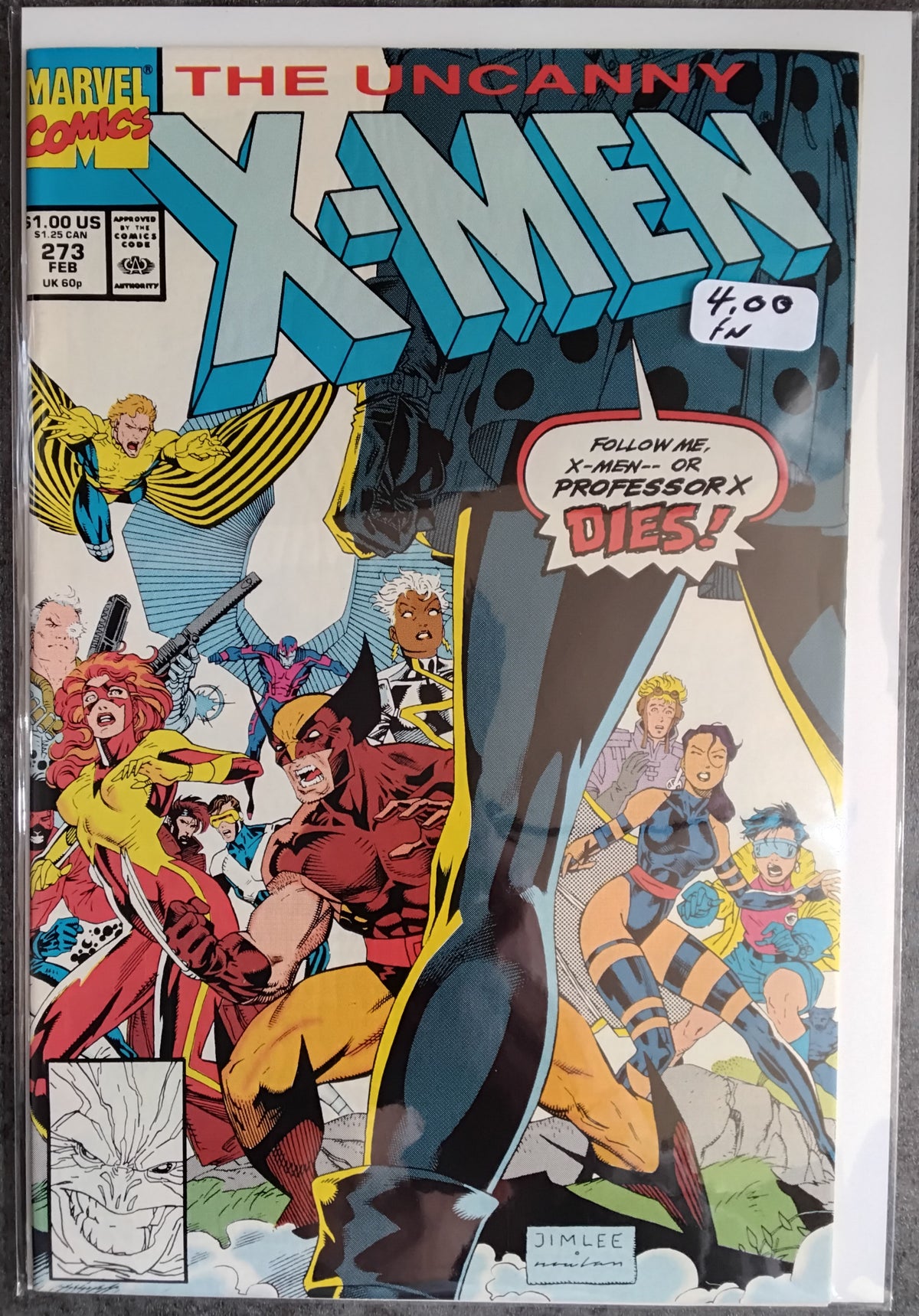 Uncanny X-Men Vol 1 #273 (FN)