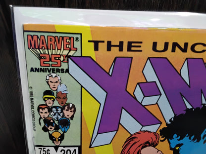 Uncanny X-Men Vol 1 #204 (VG)