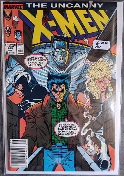 Uncanny X-Men Vol 1 #245 Newsstand Edition