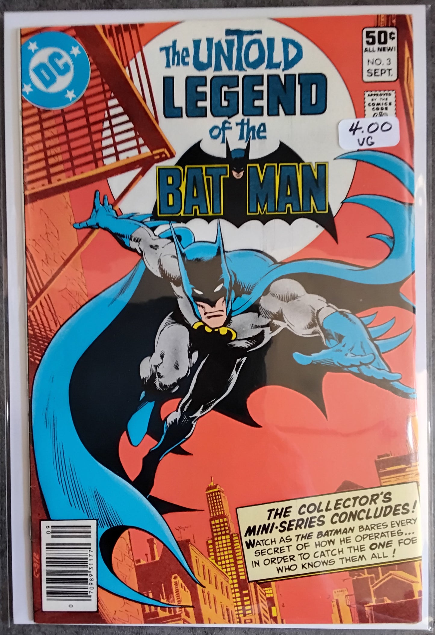 Untold Legend Of The Batman #3 Newsstand Edition