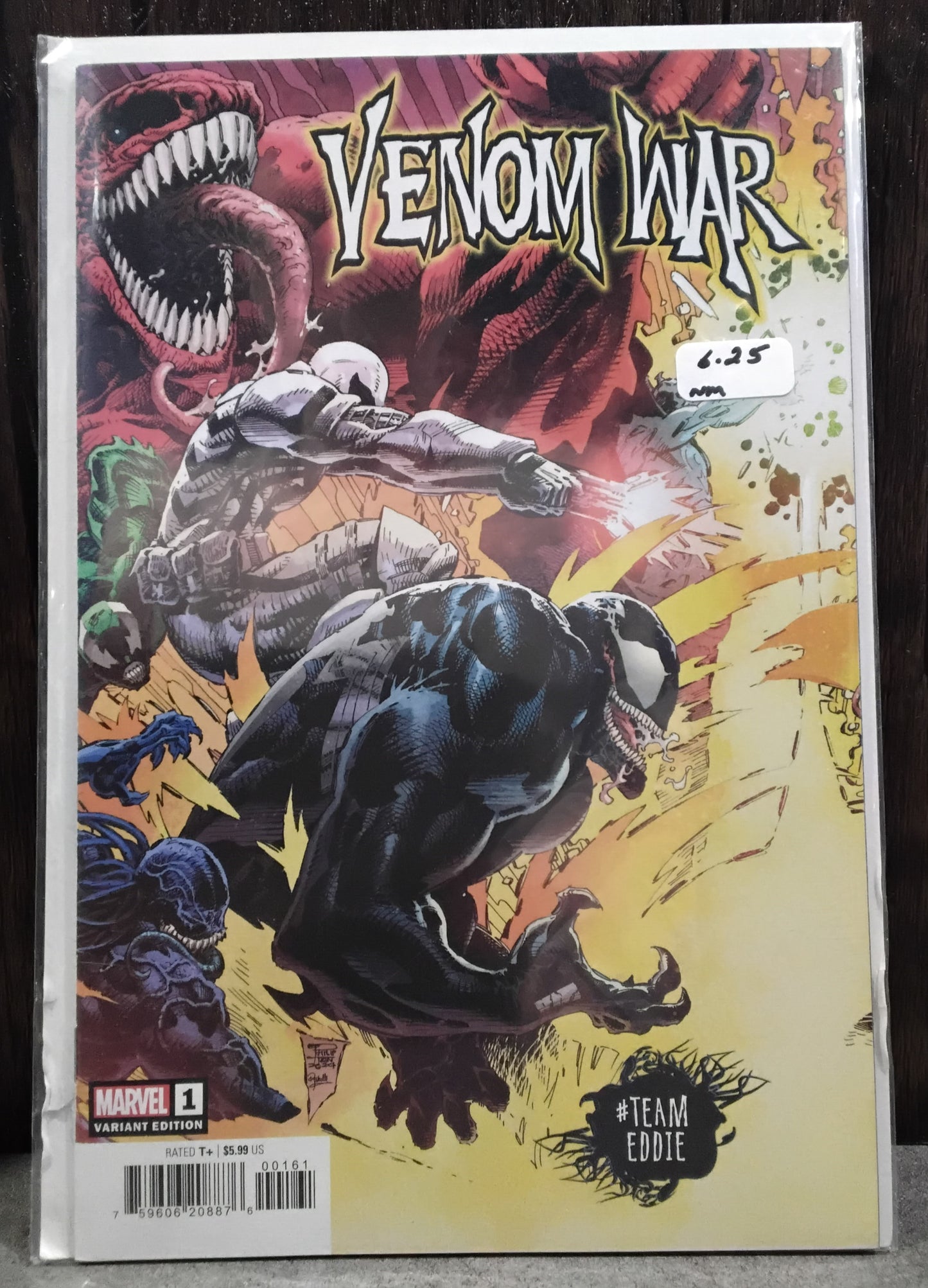Venom War #1 Phillip Tan Team Eddie Variant Cover