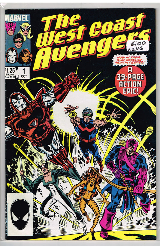 West Coast Avengers Vol 2 #01