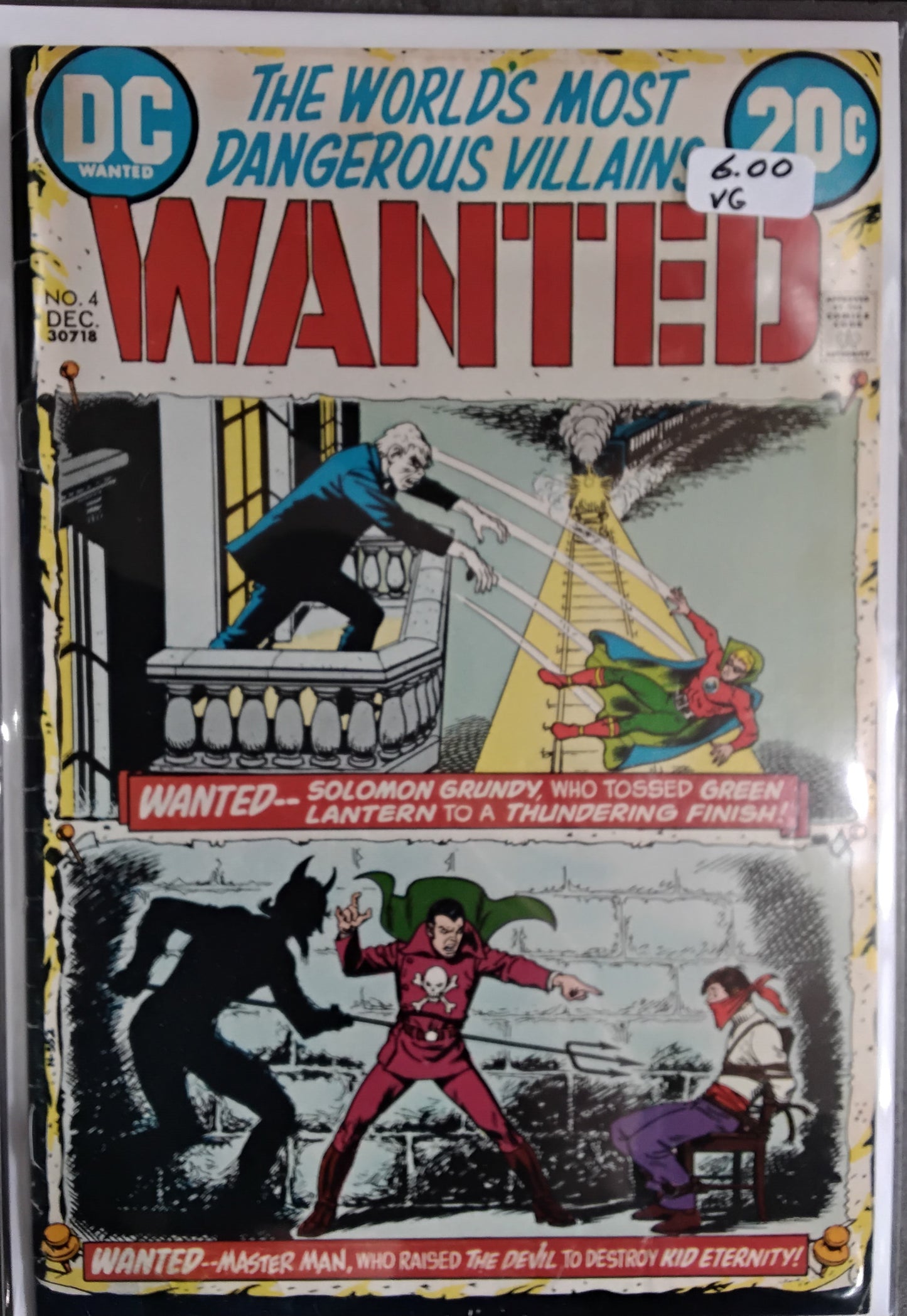 Wanted, The World's Most Dangerous Villains #4