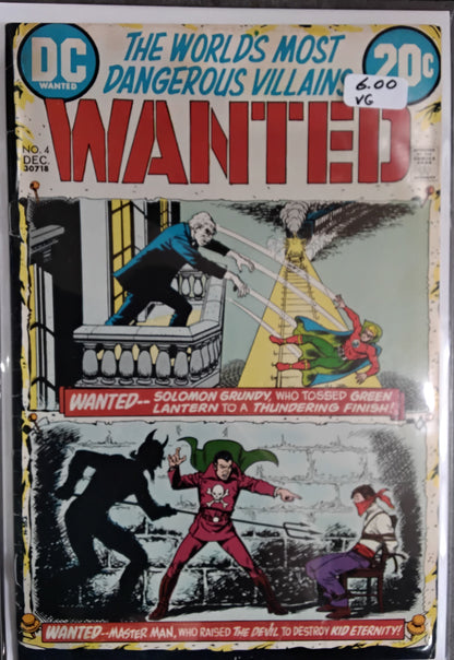 Wanted, The World's Most Dangerous Villains #4
