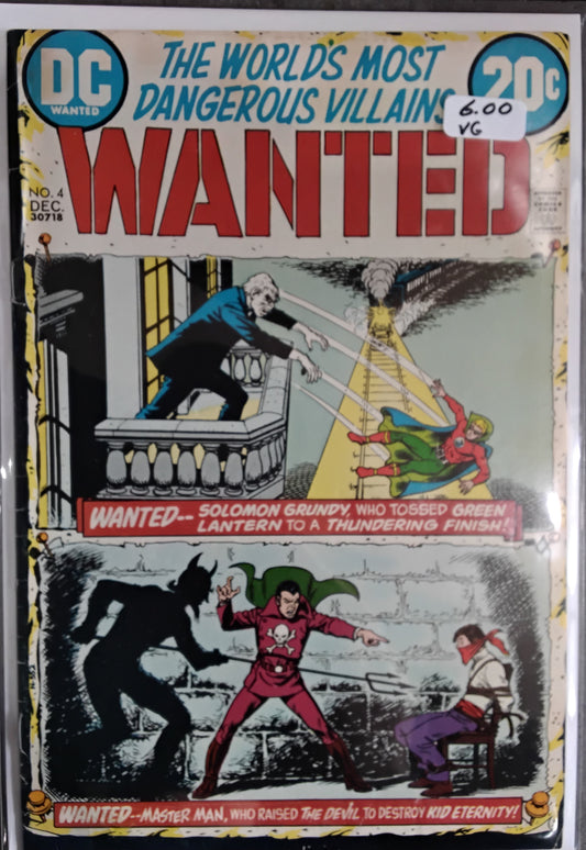 Wanted, The World's Most Dangerous Villains #4