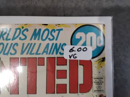 Wanted, The World's Most Dangerous Villains #4